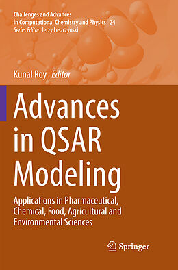 Couverture cartonnée Advances in QSAR Modeling de 