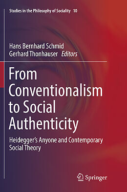 Couverture cartonnée From Conventionalism to Social Authenticity de 