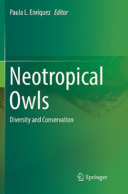 Couverture cartonnée Neotropical Owls de 