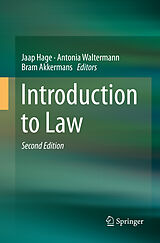 Kartonierter Einband Introduction to Law von 