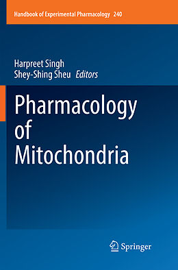 Kartonierter Einband Pharmacology of Mitochondria von 