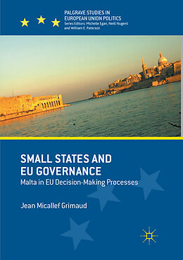 Couverture cartonnée Small States and EU Governance de Jean Micallef Grimaud