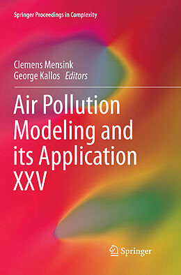Kartonierter Einband Air Pollution Modeling and its Application XXV von 