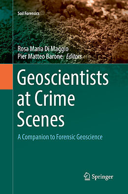 Kartonierter Einband Geoscientists at Crime Scenes von 