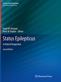 Couverture cartonnée Status Epilepticus de 