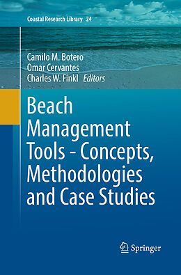 Kartonierter Einband Beach Management Tools - Concepts, Methodologies and Case Studies von 