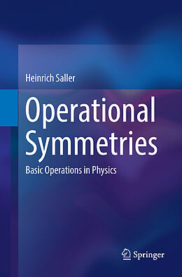 Couverture cartonnée Operational Symmetries de Heinrich Saller