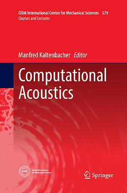 Kartonierter Einband Computational Acoustics von 