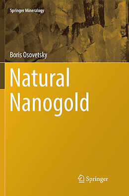 Couverture cartonnée Natural Nanogold de Boris Osovetsky