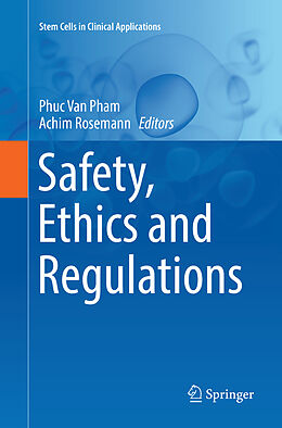 Couverture cartonnée Safety, Ethics and Regulations de 