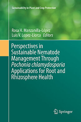 Couverture cartonnée Perspectives in Sustainable Nematode Management Through Pochonia chlamydosporia Applications for Root and Rhizosphere Health de 