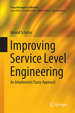 Couverture cartonnée Improving Service Level Engineering de Roland Schütze