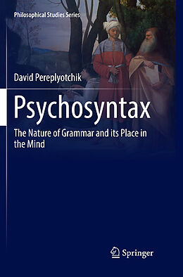 Couverture cartonnée Psychosyntax de David Pereplyotchik