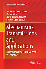 Couverture cartonnée Mechanisms, Transmissions and Applications de 