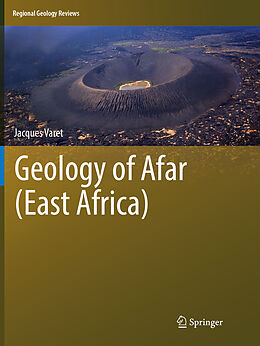 Couverture cartonnée Geology of Afar (East Africa) de Jacques Varet