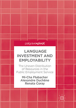 Couverture cartonnée Language Investment and Employability de Mi-Cha Flubacher, Alexandre Duchêne, Renata Coray