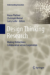 Couverture cartonnée Design Thinking Research de 