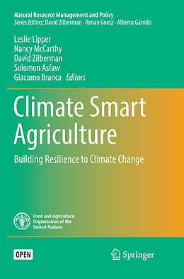 Couverture cartonnée Climate Smart Agriculture de 