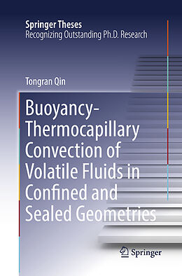 Kartonierter Einband Buoyancy-Thermocapillary Convection of Volatile Fluids in Confined and Sealed Geometries von Tongran Qin