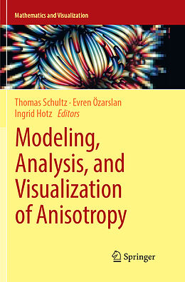 Kartonierter Einband Modeling, Analysis, and Visualization of Anisotropy von 