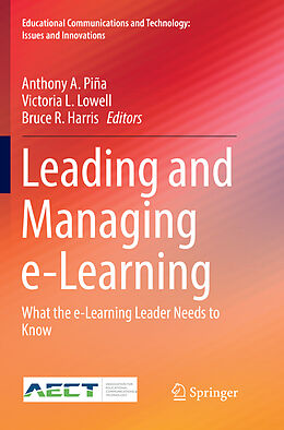 Couverture cartonnée Leading and Managing e-Learning de 
