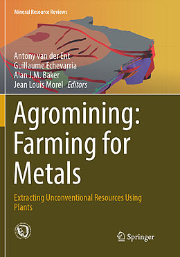 Couverture cartonnée Agromining: Farming for Metals de 