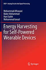 Couverture cartonnée Energy Harvesting for Self-Powered Wearable Devices de Mohammad Alhawari, Baker Mohammad, Hani Saleh