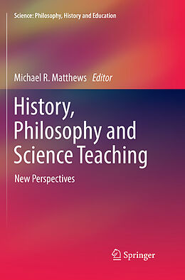 Couverture cartonnée History, Philosophy and Science Teaching de 