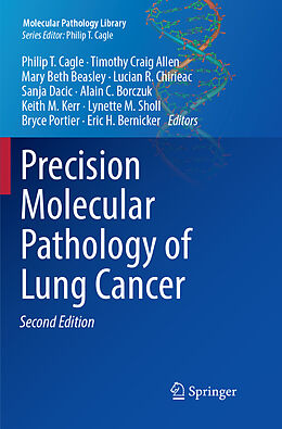 Couverture cartonnée Precision Molecular Pathology of Lung Cancer de 