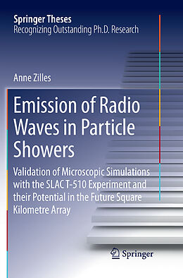 Kartonierter Einband Emission of Radio Waves in Particle Showers von Anne Zilles