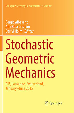 Couverture cartonnée Stochastic Geometric Mechanics de 