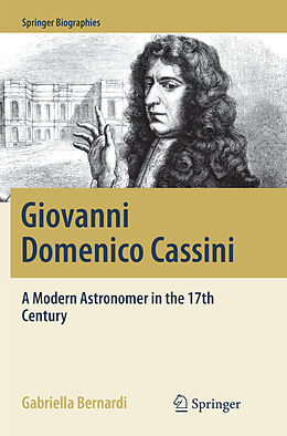 Kartonierter Einband Giovanni Domenico Cassini von Gabriella Bernardi