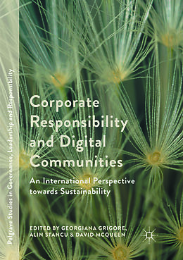 Kartonierter Einband Corporate Responsibility and Digital Communities von 