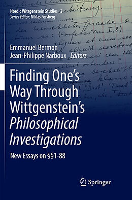 Kartonierter Einband Finding One s Way Through Wittgenstein s Philosophical Investigations von 