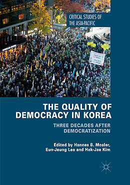 Kartonierter Einband The Quality of Democracy in Korea von 