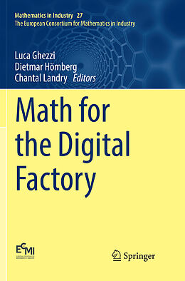 Couverture cartonnée Math for the Digital Factory de 