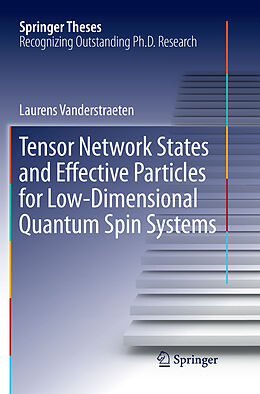 Kartonierter Einband Tensor Network States and Effective Particles for Low-Dimensional Quantum Spin Systems von Laurens Vanderstraeten