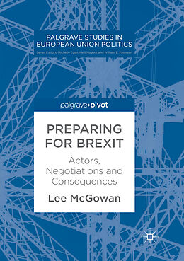 Couverture cartonnée Preparing for Brexit de Lee McGowan