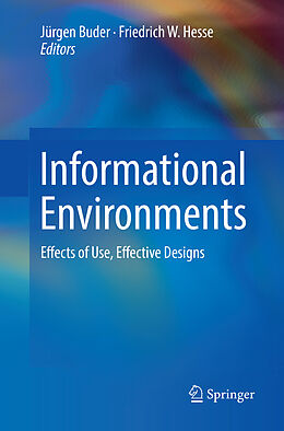 Couverture cartonnée Informational Environments de 