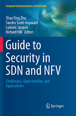 Couverture cartonnée Guide to Security in SDN and NFV de 