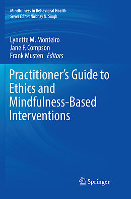 Couverture cartonnée Practitioner's Guide to Ethics and Mindfulness-Based Interventions de 