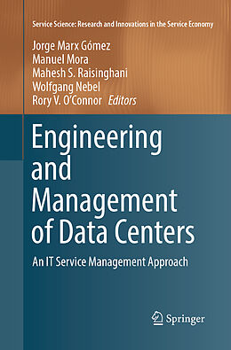 Couverture cartonnée Engineering and Management of Data Centers de 