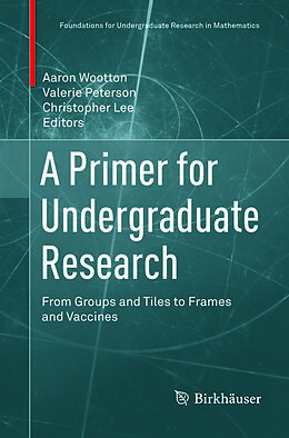 Couverture cartonnée A Primer for Undergraduate Research de 