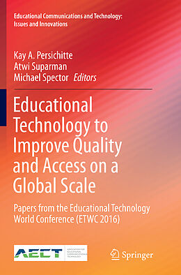 Couverture cartonnée Educational Technology to Improve Quality and Access on a Global Scale de 