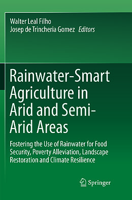 Couverture cartonnée Rainwater-Smart Agriculture in Arid and Semi-Arid Areas de 