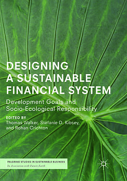 Couverture cartonnée Designing a Sustainable Financial System de 
