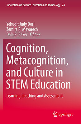 Couverture cartonnée Cognition, Metacognition, and Culture in STEM Education de 