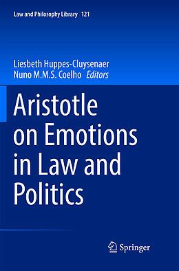 Couverture cartonnée Aristotle on Emotions in Law and Politics de 