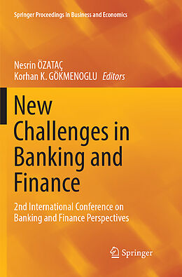 Couverture cartonnée New Challenges in Banking and Finance de 
