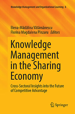 Couverture cartonnée Knowledge Management in the Sharing Economy de 